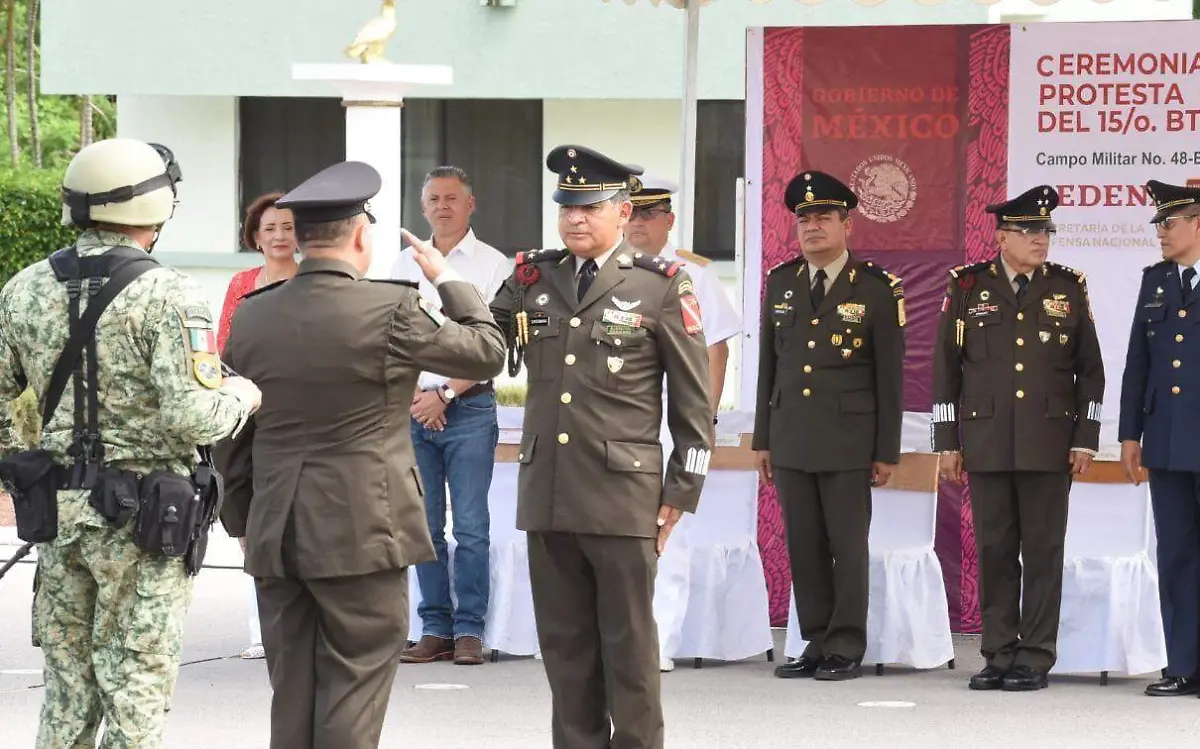 Nombran nuevo comandante a la zona militar de Tampico  